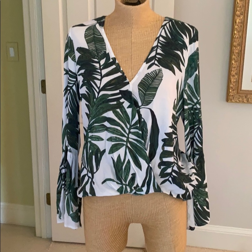 Fifteen Twenty Palm Leaves Blouse